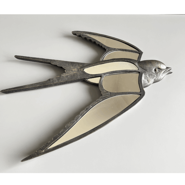 Flying Swallow Art Deco Style Mirror